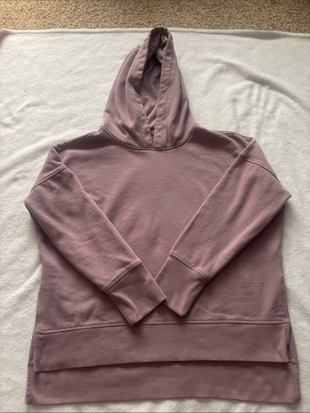 Calvin Klein Dusty Mauve Hoodie
